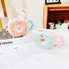 Mugs Ceramic Mug With Siphon Tube High Value High-grade Ins Creative Donut Water Cup Women Gift Wholesale