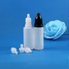 100 Pcs 18ML Plastic Dropper Bottles Tamper Proof Evidence Long-Thin Dropper Tips E CIG Liquid Liquide OIL Juice Vapor 18 mL Gxwgd Etakk