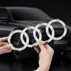 Bilklistermärken Audi Car Led Front Grille Lamp Static White Light 249 273 285mm för Audi A3 A4 A5 A6 A7 A8 S3 S4 S5 S6 S7 Q3 Q5 Q7 TT T240513