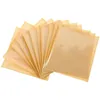 Kaplar Çıkar 100 PCS Ekmek Çantası Uygun Tedavi Çantaları Pencere Yiyecekleri ile Pasça Tedarik Kraft Kağıt Paketleme Açık Atıştırmalık