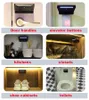 Toalett UVC Desinfektionslampor Motion Sensor Dörrar HANDLA Ultraviolett Germicid Lamp Hiss Knapp Steriliseringslampor