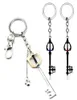 Anime Tlinket Keychain Kingdom Hearts Oblivion Keyblade Keyrings Metal Pendant Keyholder Jóias Llavero8907460
