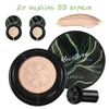 BB Air Cushion Foundation Mushroom Head CC Cream Concealer Whitening Makeup Cosmetic Watertproof Lighten Face Base Tone 240511