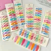 Hair Accessories 10PCS Cute Cartoon Waterdrop Type Metal Candy Color Baby BB Clips Girls Hairpins Hair Clip Kids Headwear Baby Hair Accessories