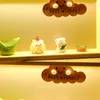 Cadres décoratifs PO Cadre avec LED Light Doine Doll mignon Petit animaux Cadeau de prise USB pour le cadeau d'anniversaire de fille aux enfants