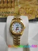 Z oryginalnym pudełkiem Złotym gorącym sprzedawcą Watch Lady Size 26 mm Data Girl Sapphire Glass Wristwatch 2813 Ruch Automatyczny ruch mechaniczny zegarki 88