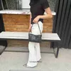 BOTTEG VENET High End Designer أكياس للسيدات 2024 نيو نساء منسوجة حقيبة صغيرة مربعة حقيبة متعددة الاستخدامات حقيبة متتالية قطرية