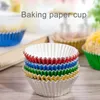 Stampi da forno da 100 pacchi/lotto rivestimento per coppa per cupcake decorativo stampi per muffin antiadere