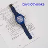 Lastest RM Wrist Watch RM030 Automatisk mekanisk klocka RM030 Men Germain Blue Ceramic NTPT kolfiber