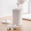 Dispensador de sabão líquido estilo minimalista estilo plástico branca desinfetante para garrafa chuveiro gel shampoo loção sub-atleta home banheiro suprimento de banheiro
