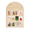 Frames Baby Picture Frame MyFirstyear PO Display Board Board 12 mois pour Boy Girl