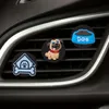 Safety Belts Accessories New Dog 2 Cartoon Car Air Vent Clip Clips For Office Home Freshener Conditioner Conditioning Decorative Outle Ot9Mb