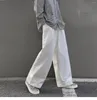 Pantaloni da uomo uomo gamba larga in giapponese donna casual pantaloni cargo harajuku model gzzasche abbigliamento di alta strada