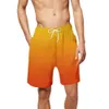 Summer 3D Digital Fashion Mode tendance et confortable Pantalon de plage masculin M514 32