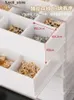 Storage Boxes Bins 120 grid nail art jewelry storage box 5-layer high-capacity acrylic desktop storage box drawer nail Rhinestone organizer S24513