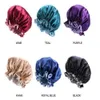 Hat Clippers Hair Night Double Silk Side Wear Women Head Cover Sleep Cap Satin Bonnet For Beautiful -Wake Up Perfect Daily Factory Sale