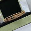 Mästare designade utsökta retro Vanlycle smycken armband guld smala armband kvinnliga enkelt med vanligt vanley
