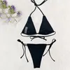 Menas de banho feminina feminina maiô Bikini Beach Solid Memorial Day Fringe Remoção da Maternidade