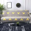 Couvre-chaise Universal Fold Folles sans bras couvre-lit Sild pliant Sabver Scecover Modern Stretch Couch Protector Elastic Futon