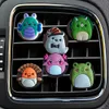 Veiligheidsgordels Accessoires Cute Pig 2 50 Cartoon Auto Air Vent Clip Outlet Per Clips Decoratieve verslagen conditioner BK Drop Delivery OT OTBNB