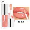 QIC Qini Color Lip Lotion Fuktighetsmoisturizing Lipstick Transparent Duet Lip Honey Glass Lip Lotion