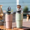 Other Home Decor Ice Cream Skl Head St Er For Cups Ers Cap Fit Cup Dust-Proof Reusable Topper Accessories Cute Funny Tumbler Man Woman Otr2X