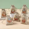 Presentförpackning 6st påskklinne på väskan godis cookie förpackning vårfest favorit leveranser barn födelsedagspresent