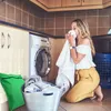 Çamaşır çantaları Pet Yıkama Çanta Köpek Büyük Kapasite Ev Seyahat Depolama Tutucu Giyim Konteyneri