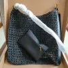 Дизайнер Раффиас Сумки летняя соломенная сумка для пляжа Тота Роскошная сумка для покупок сумки для женщин для женщин сумки трава грудь в ручные сумки сумочка