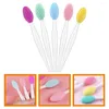 Makeup Brushes 5pcs Exfoliating Lip Scrubber Tools Silicone Exfoliator