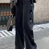 Calça jeans feminina calça 2024 primavera e outono cintura alta feminina lose straight pantalones vaqueros mujer