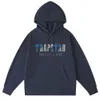 TRACKSUPT TECH TRAPSTAR TRACK SUITS HOUDIE EUROPE AMERICAN BASKABALL RUGBY Tvådelar med kvinnors långa ärm Hoodie Jacketbyxor Spring Free Frakt