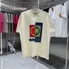 #2 Herrkvinnor Designer T Shirts Tryckt Fashion Man T-shirt Toppkvalitet Cotton Casual Tees Kort ärm Luxury Hip Hop Streetwear Tshirts M-3XL Q0264