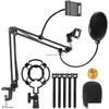 Autres électronics microphone stand micro BRAUS Bureau ajusté Suspension Suspension Boom Boom pour Blue Snowball Amp Mics Streaming professionnel DHBRA