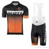 SCOTT short sleeved with shoulder straps and shorts, cycling suit set H514-70