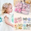 Accessoires de cheveux 5/7 Baby Girl Hair Clip Set mignon Fleur Bow Rabbit Princess Clip de cheveux Convient pour les filles pour tout-petit Clip latérale mignon Clip de cheveux ACCESSOIRES D240514