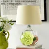 Masa lambaları İskandinav modern minimalist yaratıcı kuru çiçek cam lamba oturma odası yatak odası başucu masası