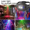 RGB LEDライトステージDJパーティーレーザーライトプロジェクターライトストロボパーティークラブホームホリデーデコレーションランプパーティーランプ