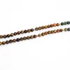 Collane di perline 8mm giallo naturale tigre occhio indiano albero di agata agata 108 japa mala collana meditazione yoga xizang set di gioielli d240514