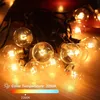 GanriLand G40 Tungsten Outdoor String Light Eu US PLIG 7W GLOBE EDISON ACCANDESCENT LAMPE BALBS IMPHERPORT IP44 FAIRY CHAMINE 240514