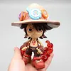Действие игрушек фигуры One Piece Zoro Figure Action GK Q Версия Portgas D Ace Figure Cowboy Pigturine Anime PVC Модель