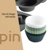 Bakformar 12/24 bit silikon cupcake mögelfack återanvändbar muffin non-stick kök tillbehör