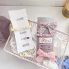 헤어 액세서리 5pcs/set baby hair clip for girls flower lattice printed kid hairpins bows children barrettes babretes baby girl hair accessories