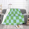Одеяла клетчатая шахматная доска одеяло одеяло на крышку раскрыва
