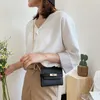 Mini petit sac Nouveau portefeuille à la mode de la mode Sac de chaîne simple épaule simple Verrouillez zéro portefeuille
