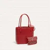 Tote Bag Designer Bag Fashion Women's Handbag Shoulder Bag High quality Leather Bag Casual Large Capacity Mom Shopping Bag classic red