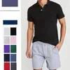 Uomo polos per cavalli polo per cavalli a cavallo casual magliette per la bella polo di moda maschile maniche corte a maniche corta a più colori magliette classiche solide magliette classiche Polo Chemise Designer Polos Brank