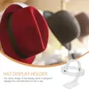Hook Hat Display Rack Stand Clear Acryl Uchwyt
