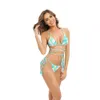 Nuovo costume da bagno in bikini stampato sexy a tre punti H514-34