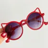 Niños lindas gafas de sol niñas verano chicos gato gafas de sol